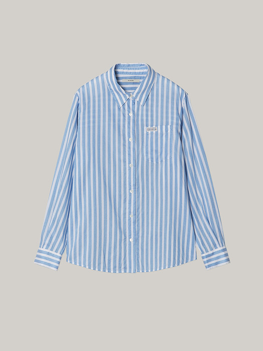 Beach Stripe Shirt (blue)