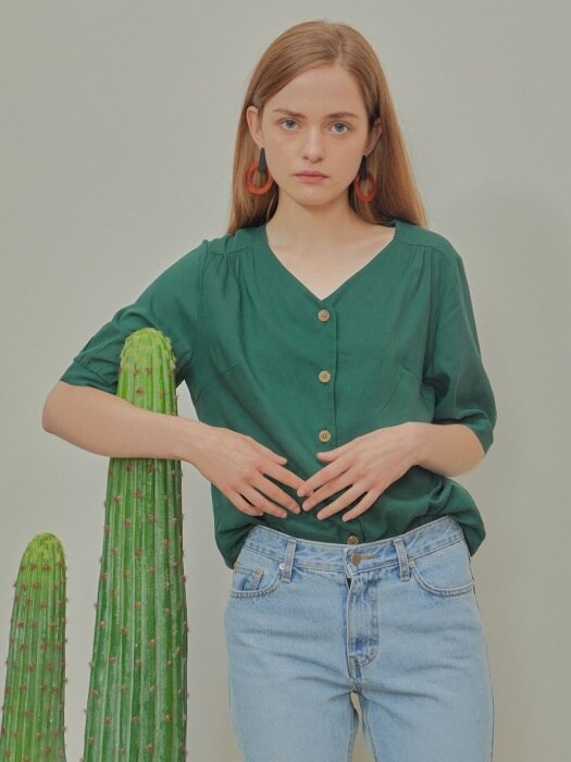 OPAL BLOUSE_GREEN