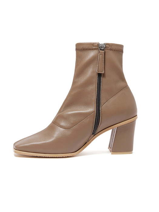 BB Span Ankle Boots_Mocha