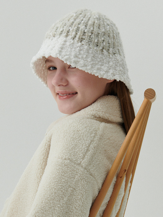 Snow Blossom Bucket Hat
