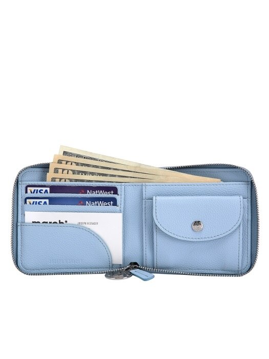 OZ Wallet Half Candy Blue