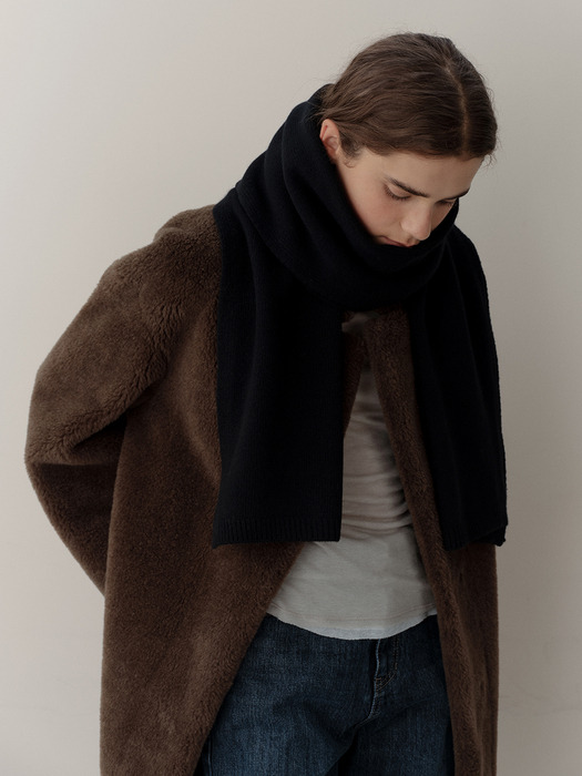 wool shearing single coat (brown)