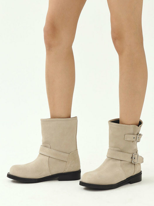 MOON BIKER ANKLE BOOTS 문 바이커 앵클부츠 23S01BE