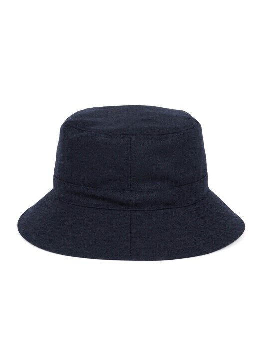 BS WOOL BUCKET HAT (navy)