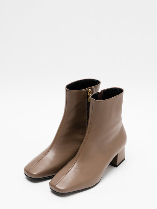 squere simple ankle boots Vi2042_5cm