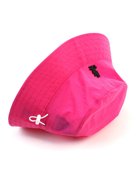 String Pink Poly Bucket Hat 폴리버킷햇