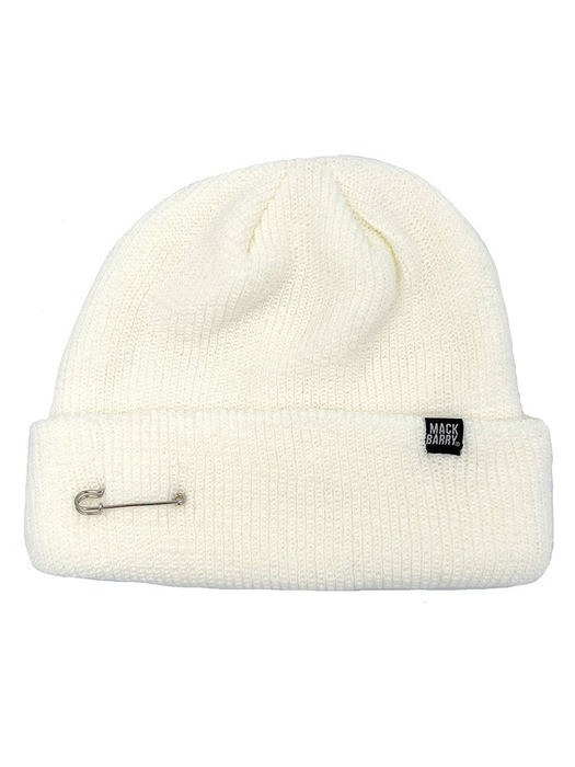 MACK OVERSIZE BEANIE IVORY(OVER FIT)