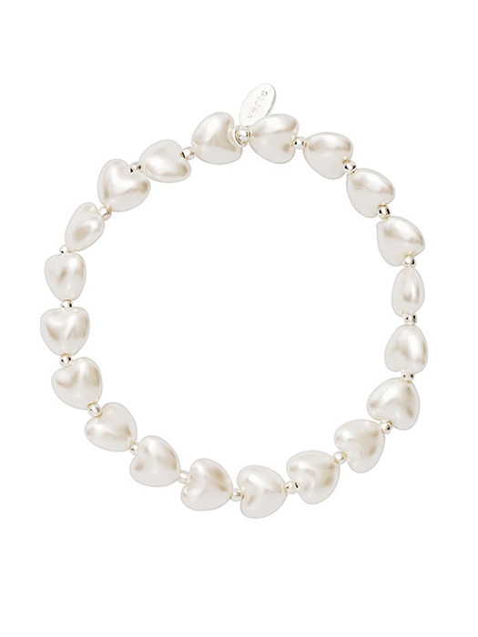[925 silver] Huit.silver.61 / liber pearl bracelet
