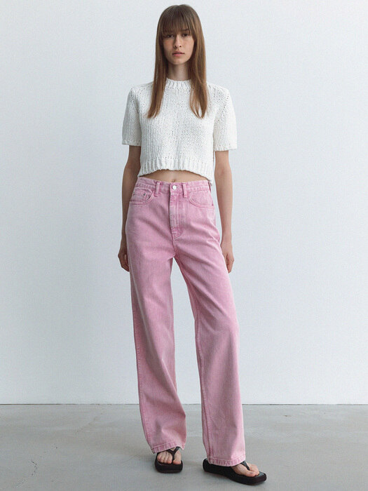 pink dyeing pants (pink)