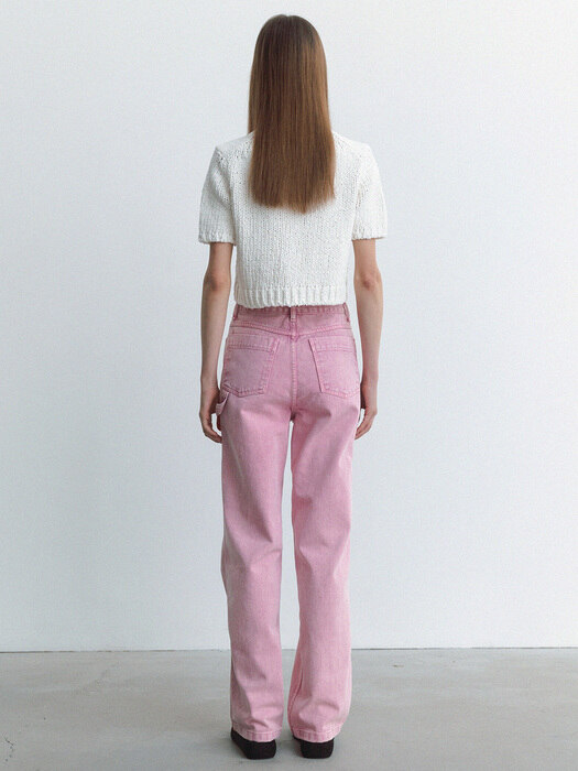 pink dyeing pants (pink)