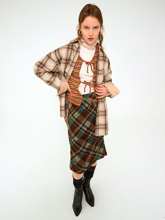Whitney flannel skirts