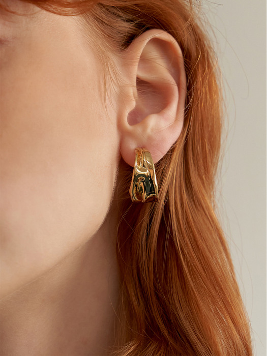 Draped Earring (2color)