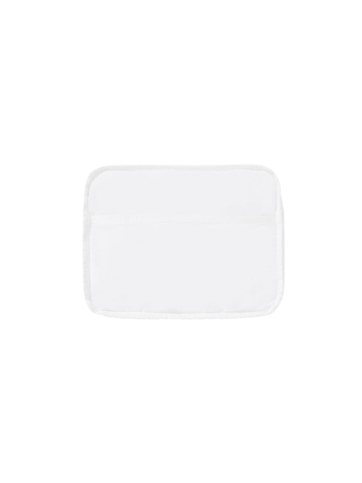 p.b laptop pouch (white)