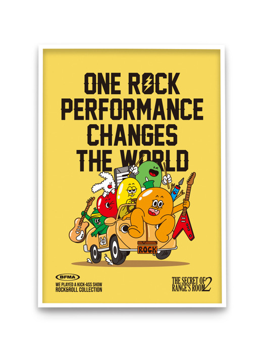 ALYac x BFMA ROCK PERFORMANCE A3 A4 POSTER