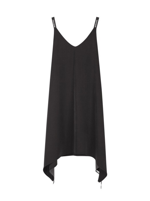 MOONLIGHT DOUBLE FABRIC DRESS atb138w(Black)