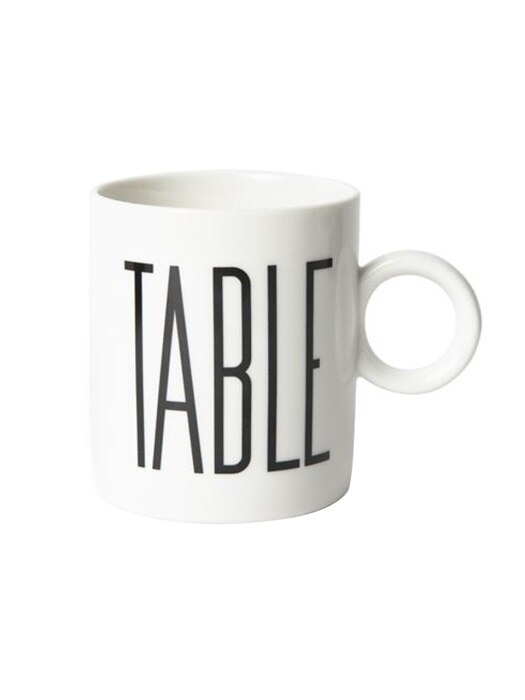 A TABLE mug