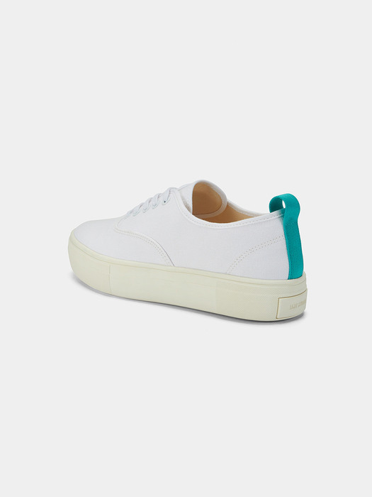 CANVAS LOW WHITE SNEAKERS
