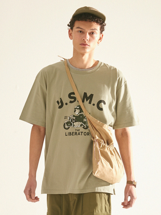 U.S.M.C T-Shirts / 2 COLOR