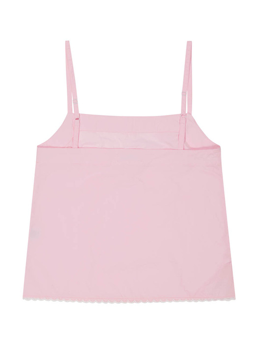 Cotton candy lace camisole