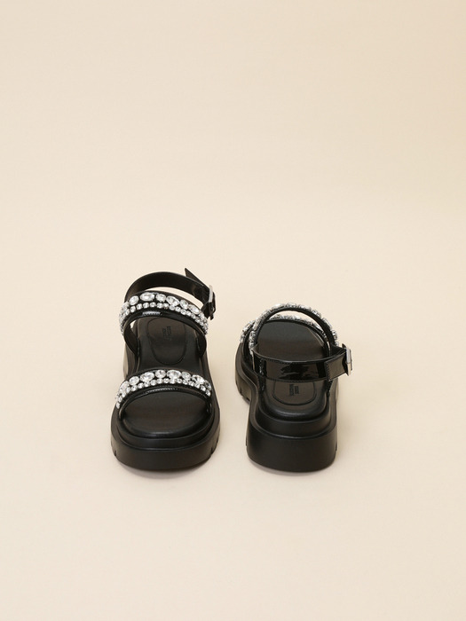 Jewelry sandal(black)_DG2AM24026BLK