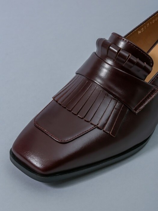 Tassel Loafer_Red Brown HS1710