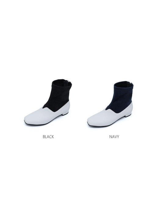 T021 span boots white (2cm)
