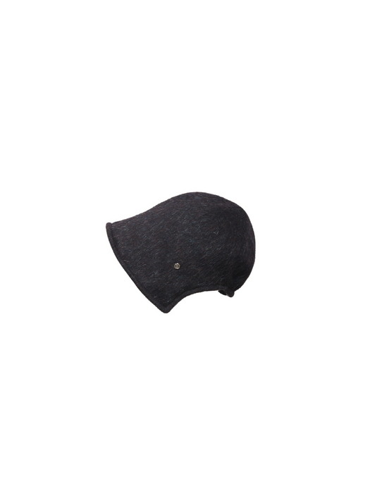 Classic banding bonnet-Cashmere black