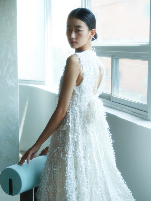 Bridal Snow Flower Dress_white