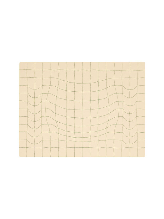 Grid Table Mat (Cream)