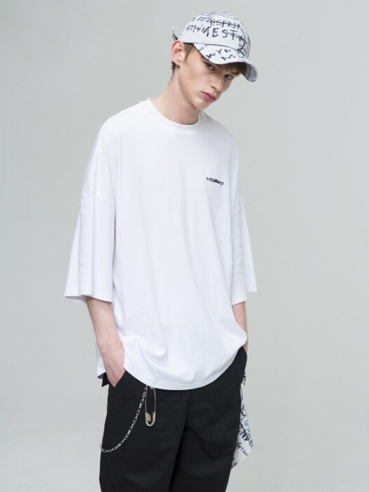 GT18SS04 OVERSIZE T-SHIRTS WH