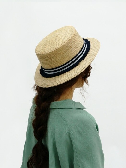 [UNISEX] marin tassel panama hat (2 ribbon color)