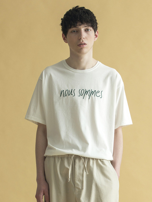 NOUS SOMMES SUPPLE T (OFF WHITE)