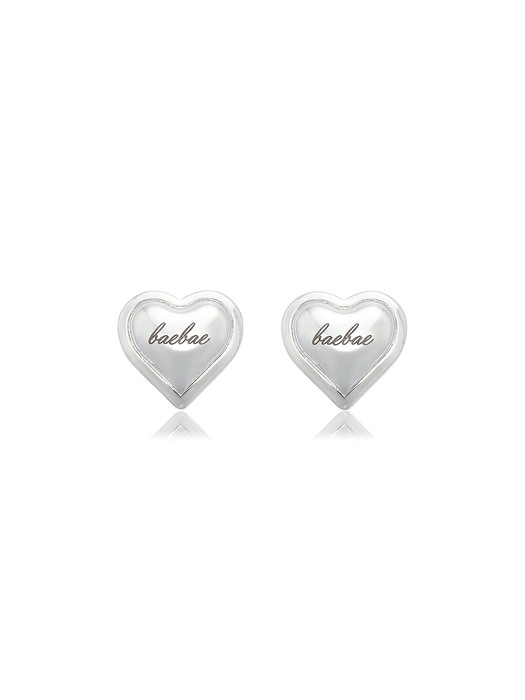 Everyoung Heart Earring (silver)