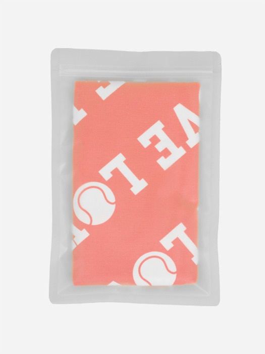 LOVE Tennis Sports Waffle Towel_Red