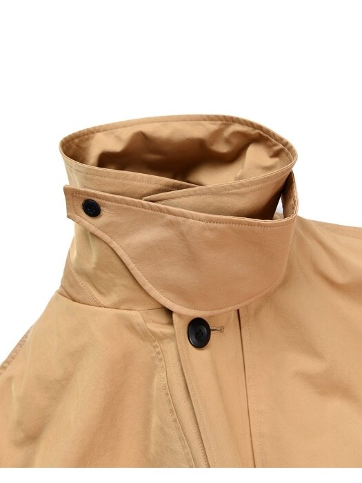 18FW VENTI HOOD MAC COAT BEIGE