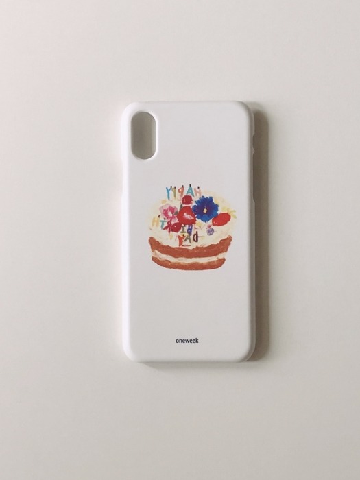 Birthday cake iphone case 