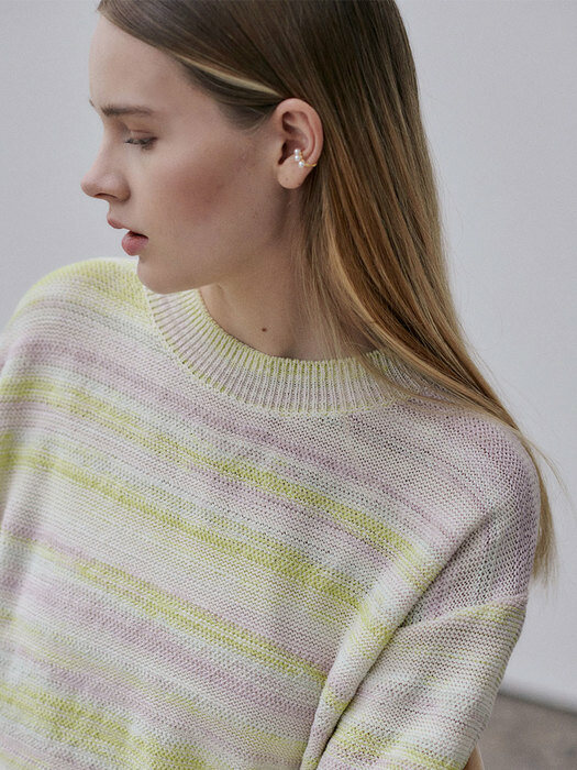 Rainbow Knit Pullover SK3SP142-7E