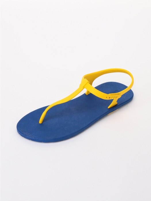[WOMEN] Sandal, Blue-Yellow