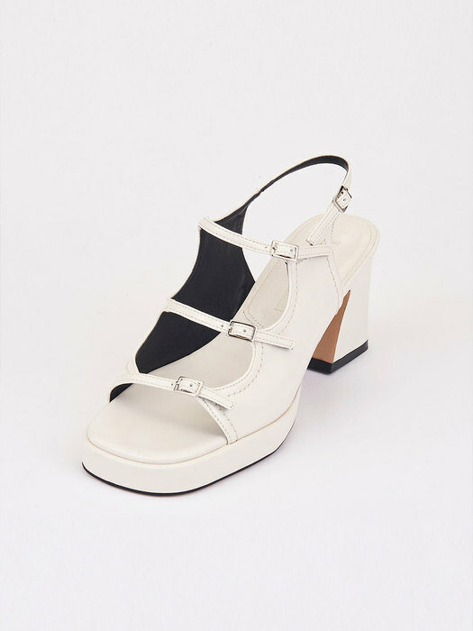 Strap Sandal Heel (4colors)