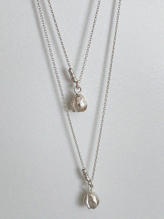 silver925 tulip necklace (3size)