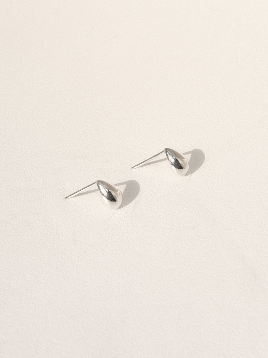 Mini Egg Earring (silver925)(2color)