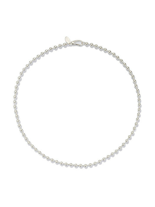 [925 silver] Un.silver.150 / gross corde necklace