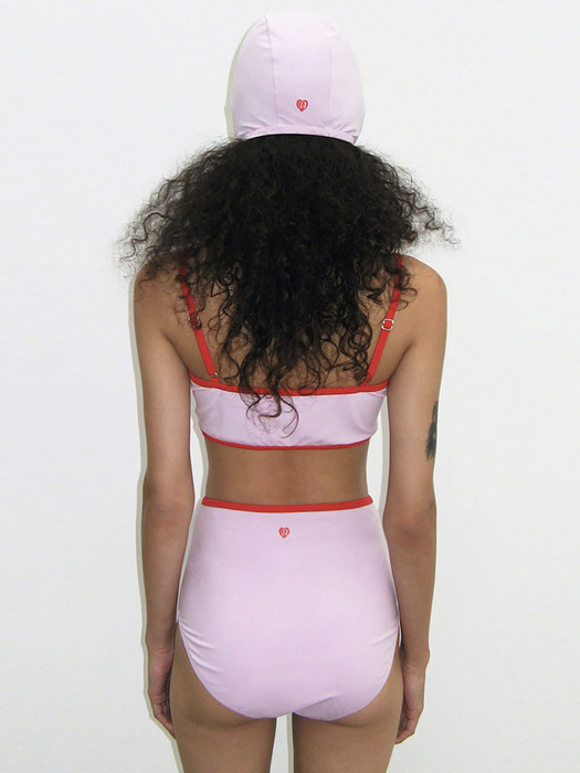 STRAP SWIMMING CAP (pink)