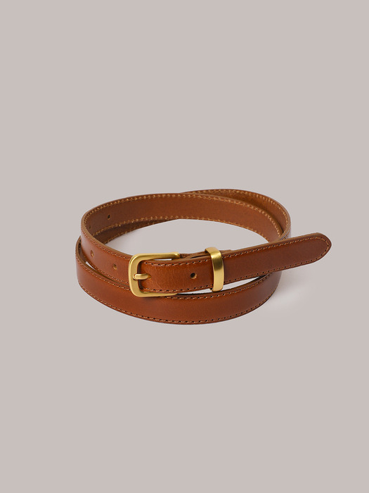 Simple Cowhide Belt - 3 Color