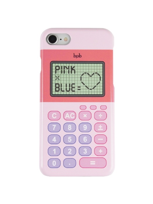 PINK X BLUE IPHONE CASE_PINK