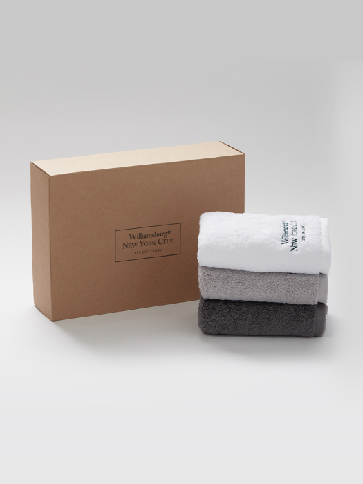 Classic Logo Towel 3in1 PACK_White