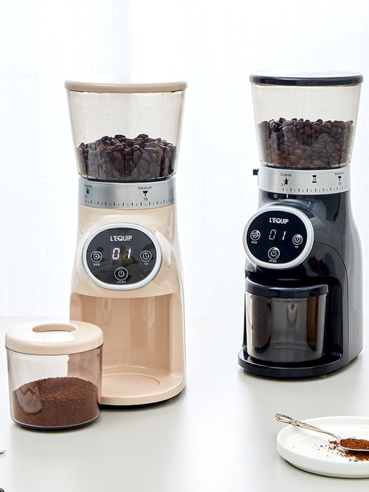 전동 커피 그라인더 (원두분쇄기) LCG-C2001BK