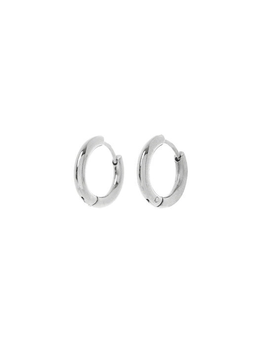 [GRAY Collection] Surgical Hoop Earrings