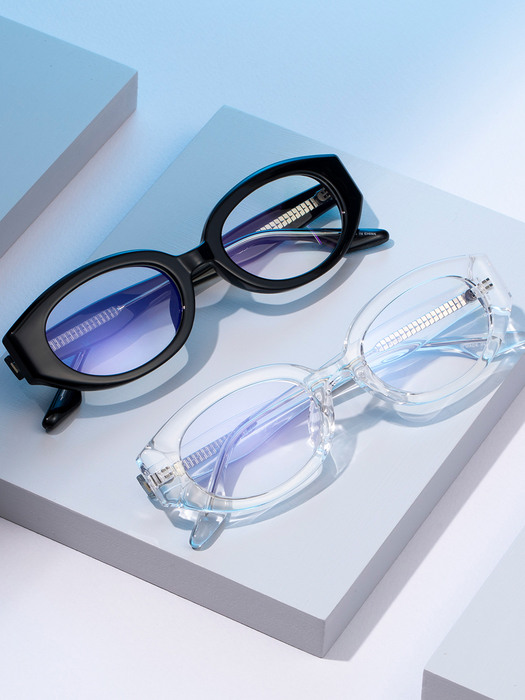 RECLOW TR B102 CRYSTAL GLASS 안경