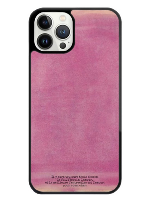 Pink Wish Epoxy Phone Case 아이폰 갤럭시 에폭시 케이스